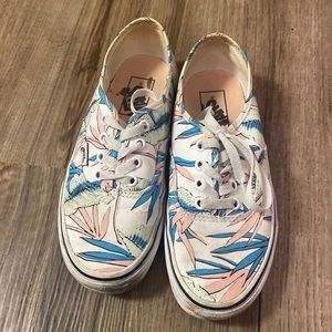 Floral vans